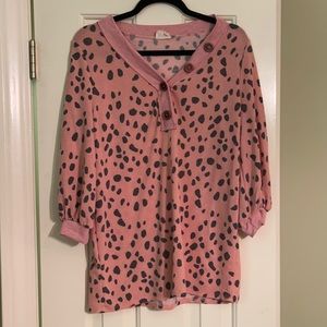 Boutique top. Like new 3/4 sleeve